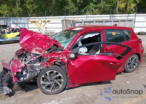 2017 Toyota Corolla Im from USA, damaged, VIN JTNKARJE0HJ530197